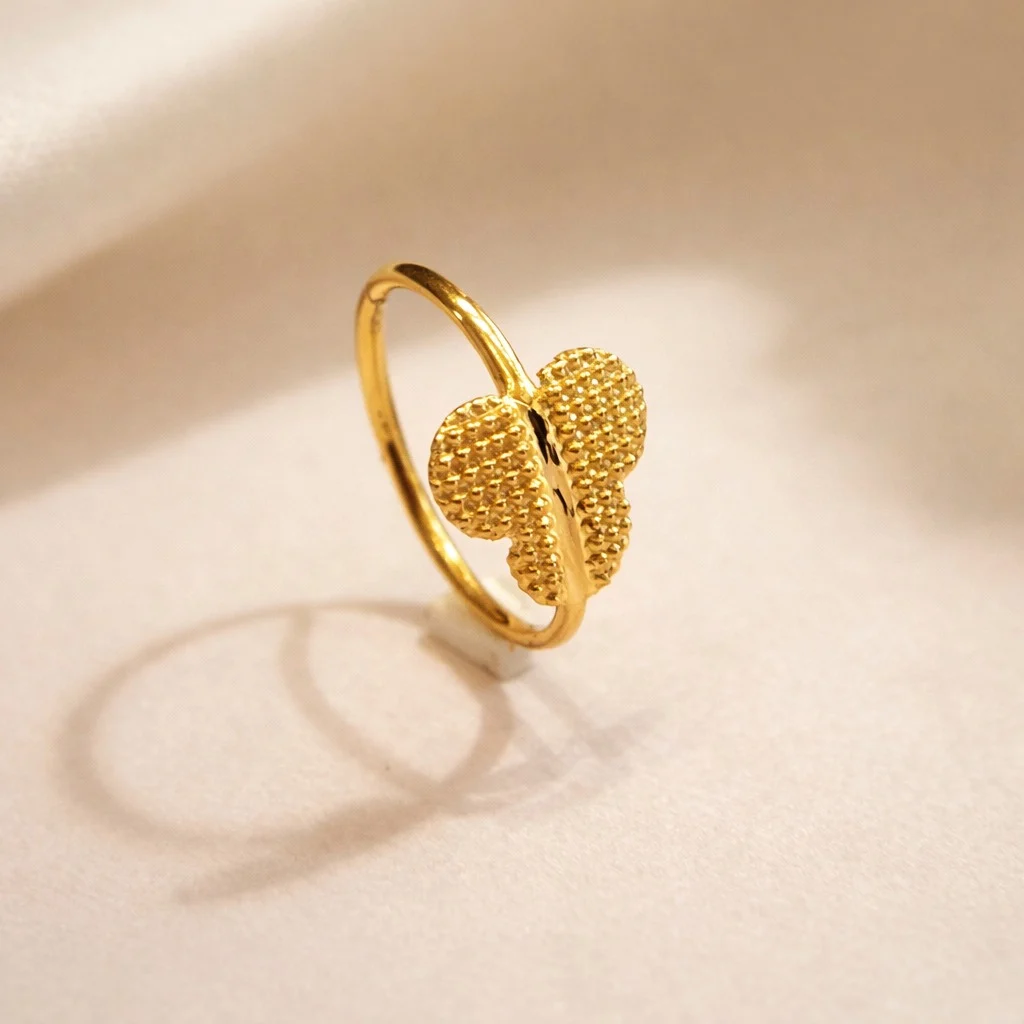 Gold Butterfly Ring