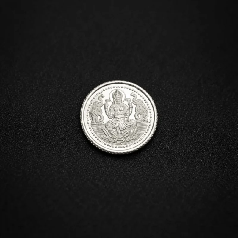 Goddess Lakshmi Fine Silver Coin